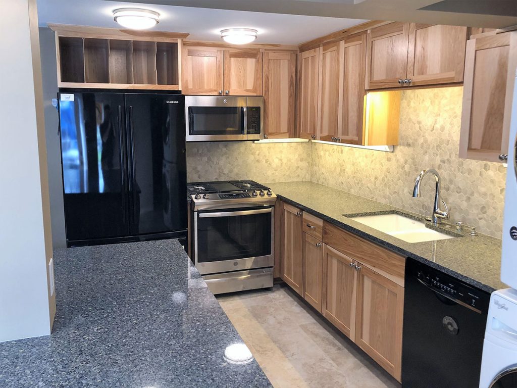 Hickory kitchen cabinets